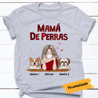 Personalized Dog Mom Perro Spanish T Shirt AP172 30O58 thumb 1