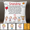 Personalized To Grandma  Pillow NB201 26O58 1