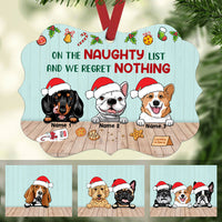 Personalized Dog Christmas MDF Ornament NB71 26O58 thumb 1