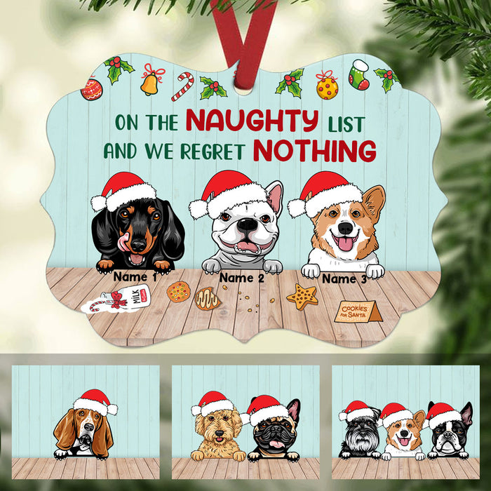 Personalized Dog Christmas MDF Ornament NB71 26O58 1