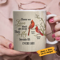 Personalized Cardinal Memorial Mom Dad Mug SB59 81O58 thumb 1