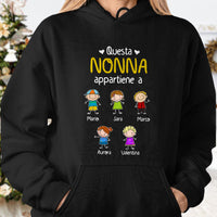 Personalized Nonno Nonna Italian Grandma Grandpa Hoodie MR235 81O34 thumb 1