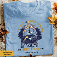 Personalized Camping  White T Shirt JN52 95O58 thumb 1