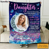 Personalized Gift For Daughter Moon Photo Blanket 31414 1