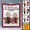 Personalized You Are The Decision Couple Blanket 30737 1