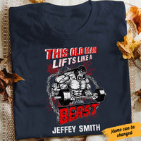 Personalized Gym Beast T Shirt JL11 95O60 thumb 1