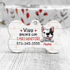 Personalized Dog Italian Cane Bone Pet Tag AP151 26O57 1