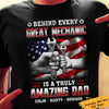 Personalized Mechanic Dad  T Shirt JN31 66O57 1