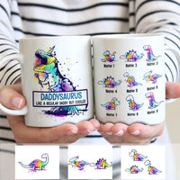 Personalized Dad Grandpa Dinosaur Mug MY201 95O34 thumb 1