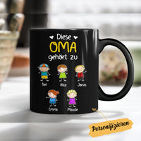 Personalized Opa Oma German Grandma Grandpa Belongs Mug MR231 81O34 thumb 1