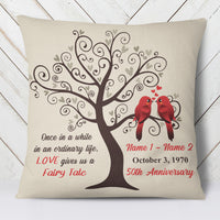 Personalized Fairy Tale Wedding Couple  Pillow SB222 65O36 (Insert Included) thumb 1