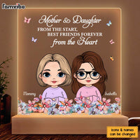 Personalized Gift For Mother And Daughter From The Start Plaque LED Lamp Night Light 32262 thumb 1