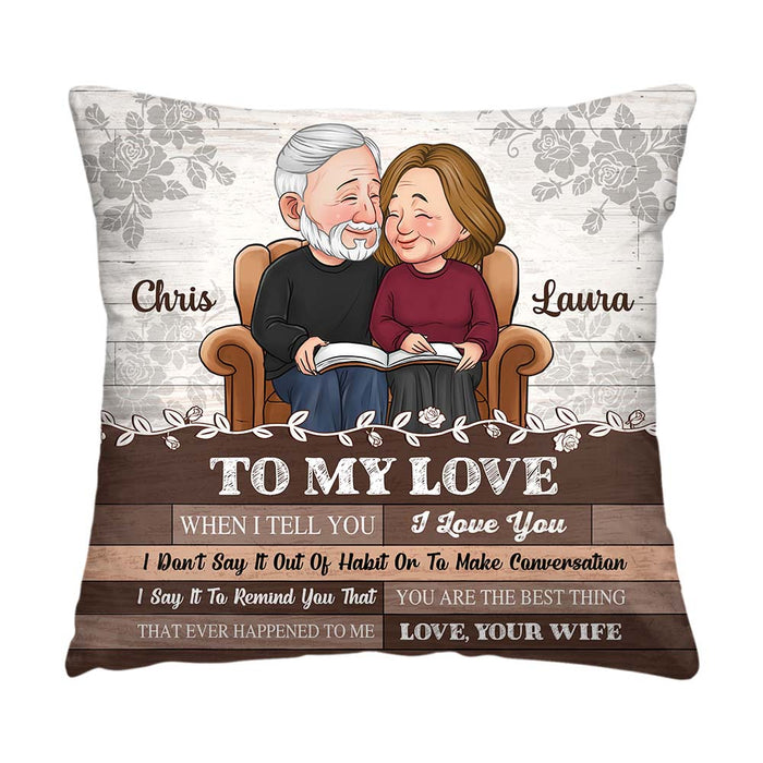 Personalized Gift For Couple When I Tell You I Love You Pillow 30973 1