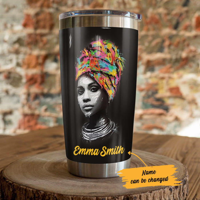 Personalized African BWA Steel Tumbler JL102 65O36 1