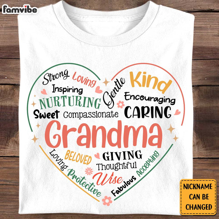 Personalized Gift For Grandma Caring Compassionate Beloved Shirt - Hoodie - Sweatshirt 30470 1