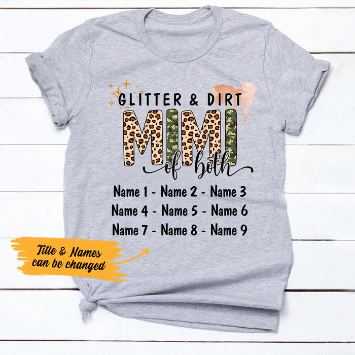 Personalized Mom Grandma T Shirt MY52 26O36 1