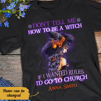 Personalized Halloween Witch T Shirt JL151 73O58 thumb 1