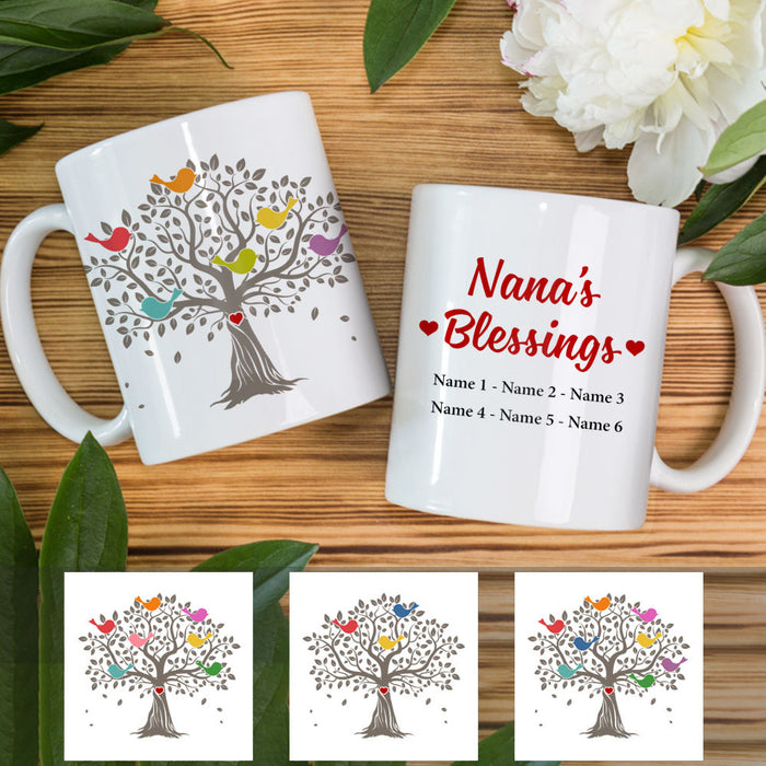 Personalized Grandma Blessing Tree Mug MR112 73O53 1