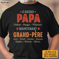Personalized Gift For Grandpa French Grand-père Shirt - Hoodie - Sweatshirt 30116 thumb 1