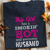 Couple Husband Wife Hot And Awesome T Shirt  DB254 81O34 1