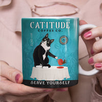 Tuxedo Cat Coffee Company Mug DB112 85O53 thumb 1