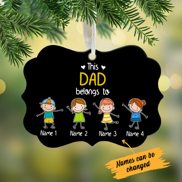 Personalized Grandpa Benelux Ornament MY111 81O34 1