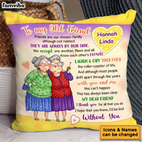 Personalized Gift To My Old Friend Pillow 30922 thumb 1