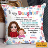 Personalized Gift For Daughter I Hugged This Soft Pillow 32034 1