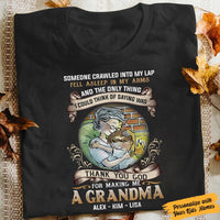 Personalized Grandma Thank You God T Shirt JN155 81O34 thumb 1