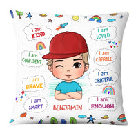 Personalized Gift For Grandson Affirmation Pillow 30561 thumb 1