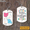 Personalized Gift For Long Distance Relationship Aluminum Keychain 22823 1