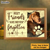 Personalized Gift For Dog Lovers Good Friends Are Never Forgotten Picture Frame Light Box 31526 1