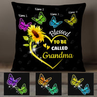 Personalized Mom Grandma Happiness Pillow AP21 26O47 (Insert Included) thumb 1