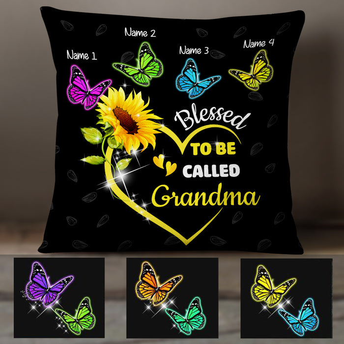 Personalized Mom Grandma Happiness Pillow AP21 26O47 (Insert Included) 1