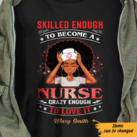 Personalized  Nurse Melanin BWA T Shirt JN222 65O57 thumb 1