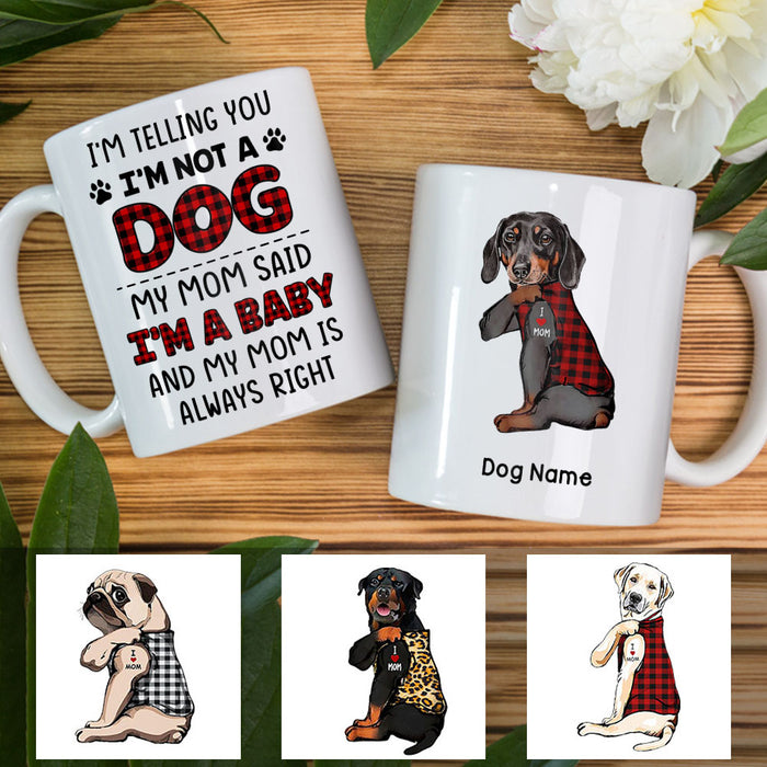 Personalized I Am A Fur Baby Mug MR222 73O60 1