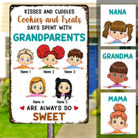 Personalized Mom Grandma Metal Sign JL72 26O47 thumb 1
