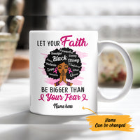 Personalized BWA Breast Cancer Faith Mug AG101 67O57 thumb 1