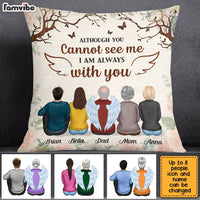 Personalized Memo Always With You Pillow SB133 30O28 thumb 1