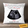 Personalized Ultrasound Mom Dad Spanish Mamá Papá Ultrasonido Pillow AP138 81O58 (Insert Included) 1