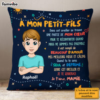 Personalized Gift For Grandson French Petit Fils Pillow 30420 thumb 1