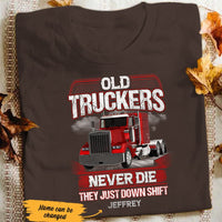 Personalized Trucker T Shirt JN191 87O53 thumb 1