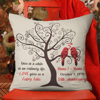 Personalized Fairy Tale Wedding Couple  Pillow SB222 65O36 (Insert Included) thumb 1