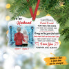 Personalized Couple Christmas MDF Benelux Ornament NB111 85O36 1