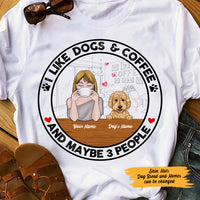Personalized I Like Dog And Coffee T Shirt AP917 30O47 thumb 1