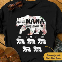 Personalized Nana Bear T Shirt JN164 85O58 thumb 1