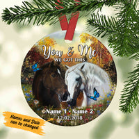 Personalized Horse Couple We Got This  Ornament SB151 67O57 thumb 1