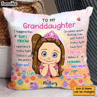 Personalized Gift For Granddaughter Hug This Pillow 32173 thumb 1