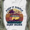 Surfing Keep It Simple White T Shirt JN153 95O36 1