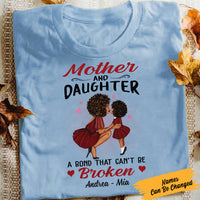 Personalized BWA Mom Mother And Daughter T Shirt AG61 30O57 thumb 1